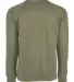 Next Level N9000 Unisex Terry Raglan Pullover MILITARY GREEN back view