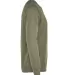 Next Level N9000 Unisex Terry Raglan Pullover MILITARY GREEN side view
