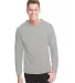 Next Level N9000 Unisex Terry Raglan Pullover OATMEAL front view