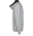 Next Level 9301 Unisex French Terry Pullover Hoody HTHR GREY/ BLACK side view
