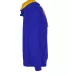 Next Level 9301 Unisex French Terry Pullover Hoody ROYAL/ GOLD side view