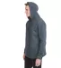 9300 Next Level Unisex PCH Pullover Hoody  in Hthr midnite nvy side view