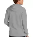 9300 Next Level Unisex PCH Pullover Hoody  in Heather gray back view