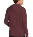 9300 Next Level Unisex PCH Pullover Hoody  in Heather maroon back view
