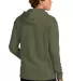 9300 Next Level Unisex PCH Pullover Hoody  in Hthr militry grn back view