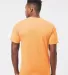 0290TC Tultex Unisex Ring-Spun Cotton Tee 290 in Cantaloupe back view
