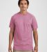 0290TC Tultex Unisex Ring-Spun Cotton Tee 290 in Cassis front view