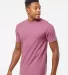 0290TC Tultex Unisex Ring-Spun Cotton Tee 290 in Cassis side view