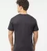 0290TC Tultex Unisex Ring-Spun Cotton Tee 290 in Heather graphite back view