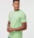 0290TC Tultex Unisex Ring-Spun Cotton Tee 290 in Neo mint side view