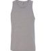 Next Level 6233 Men's Premium Fitted CVC Tank in Dark heather grey