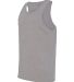 Next Level 6233 Men's Premium Fitted CVC Tank in Dark heather grey