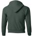 P470 Hanes Youth EcoSmart Pullover Hooded Sweatshi Deep Forest back view