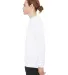 BELLA+CANVAS 3945 Unisex Drop Shoulder Sweatshirt in White side view