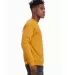 BELLA+CANVAS 3945 Unisex Drop Shoulder Sweatshirt in Heather mustard side view