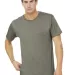 BELLA+CANVAS 3006 Long T-shirt HEATHER STONE front view