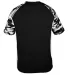 4141 Badger Camo Sport T-Shirt Black/ White Camo back view