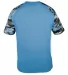 4141 Badger Camo Sport T-Shirt Columbia Blue/ Columbia Blue Camo back view
