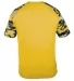 4141 Badger Camo Sport T-Shirt Gold/ Gold Camo back view