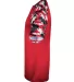 4141 Badger Camo Sport T-Shirt Red/ Red Camo side view