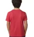 Next Level 3312 Boys CVC Crew Tee in Red back view