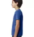 Next Level 3312 Boys CVC Crew Tee in Royal side view