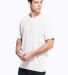 M1045 Crew Neck Men's Jersey T-Shirt  White front view