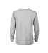 64300L Juvenile Long Sleeve Tee 5.2 oz in Athletic heather back view