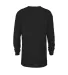 64900L Youth Retail Fit Long Sleeve Tee 5.2 oz in Black back view