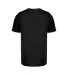 11009 Delta Apparel 30/1's Unisex Youth 100% Poly  in Black back view