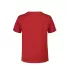 12300 Delta Apparel Juvenile 30/1's Soft Spun Tee  in New red back view