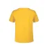 12300 Delta Apparel Juvenile 30/1's Soft Spun Tee  in Sunflower back view