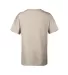 Delta Apparel 12900 Youth Soft Spun Tee in Putty back view