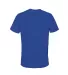 12600 Delta Apparel Adult 30/1's Soft Spun Tee 4.3 in Royal back view