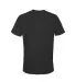 12600 Delta Apparel Adult 30/1's Soft Spun Tee 4.3 in Black back view