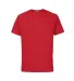 12600 Delta Apparel Adult 30/1's Soft Spun Tee 4.3 in New red front view