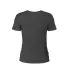 Delta Apparel 1336N Junior 30/1's Tee in E9c charcoal heather back view