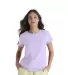 Delta Apparel 1336N Junior 30/1's Tee in Lavender front view
