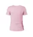 Delta Apparel 1336N Junior 30/1's Tee in Soft pink back view