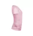 Delta Apparel 1336N Junior 30/1's Tee in Soft pink side view