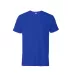 11600N Delta Apparel Adult 30/1's Fitted tee 4.3 o in Royal front view