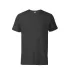11600N Delta Apparel Adult 30/1's Fitted tee 4.3 o in Charcoal front view