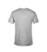 11600N Delta Apparel Adult 30/1's Fitted tee 4.3 o in Silver back view