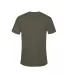 11600N Delta Apparel Adult 30/1's Fitted tee 4.3 o in Moss back view