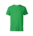 11600N Delta Apparel Adult 30/1's Fitted tee 4.3 o in Kelly heather front view