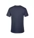 11600N Delta Apparel Adult 30/1's Fitted tee 4.3 o in Denim heather back view