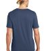 AA9070 Alternative Apparel Heirloom Crew T-Shirt in Light navy back view