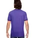 988AN Anvil Ringer T-Shirt in H purple/ tr pur back view