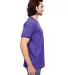 988AN Anvil Ringer T-Shirt in H purple/ tr pur side view