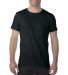351 Anvil 3.2 oz. Featherweight Short-Sleeve T-Shi Black front view